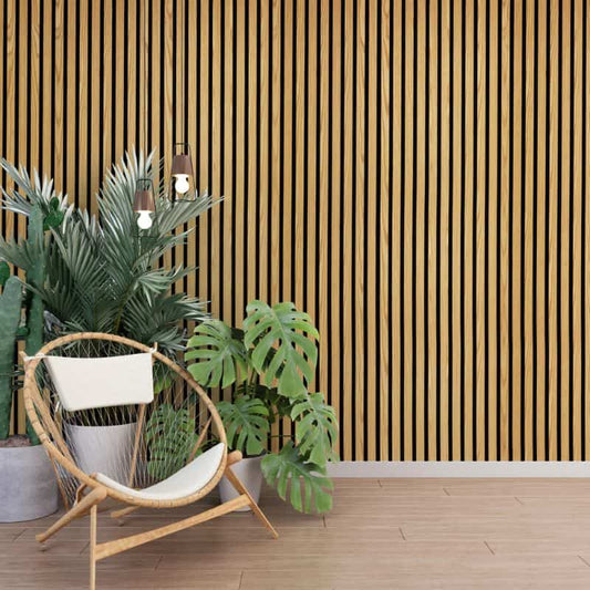 STRIVO Acoustic Slat Panel - Natural Ash